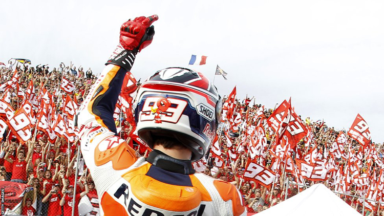 Marc Marquez giành chức vô địch Motor GP ngay trong năm đầu tiên tham dự.
