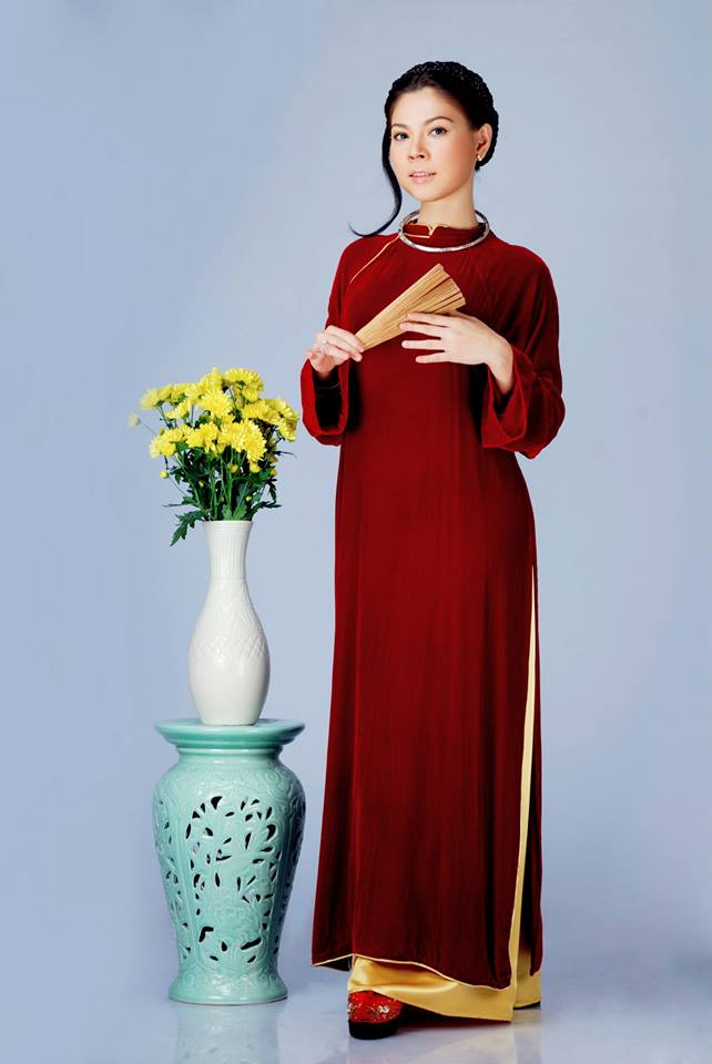 Thanh Thảo gây thương nhớ với áo dài xưa - 9