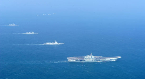 Tàu sân bay Liêu Ninh âm thầm rút khỏi Biển Đông - 1