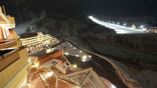 Ảnh: Khu trượt tuyết 300 triệu USD ở Triều Tiên - 4