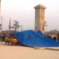 Tin tức trong ngày - Dân mang quan tài, dựng lều vây nhà máy xi măng