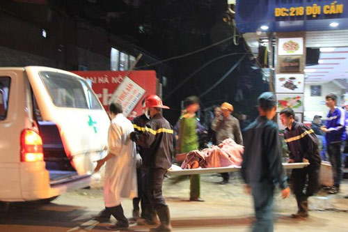 Cháy "khu ổ chuột" ở HN: Tìm thấy SV mất tích - 4