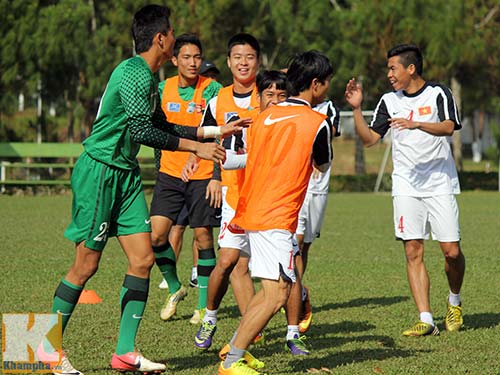 U19 Việt Nam cười tươi trước giờ xuống núi - 6