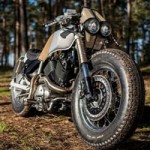 Ô tô - Xe máy - Yamaha Virago 535 Bristol Bulldog phong cách chiến đấu cơ