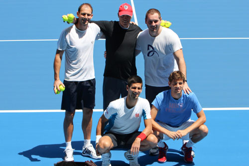 Djokovic khởi động chiến dịch “săn” Australian Open 2014 - 1