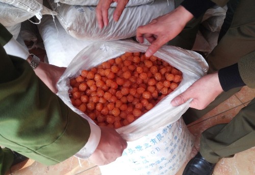 20 tấn mì chính và ô mai TQ tuồn về dịp Tết - 2