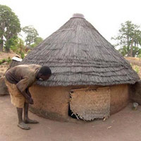 Phi thường - kỳ quặc - Nhà nấm độc đáo của người Tây Phi