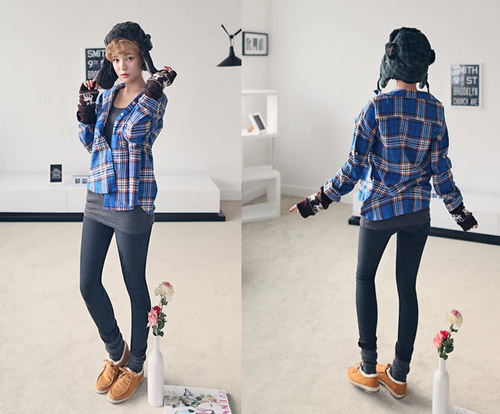 Diện sơ mi duyên dáng và ấm áp ngày đông - 7