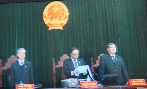 Tuyên án Dương Tự Trọng và đồng phạm - 2