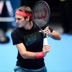 Thể thao - Cận cảnh buổi tập của Federer ở Australian Open