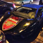 Ô tô - Xe máy - Siêu xe Aventador của Fans cuồng Arsenal