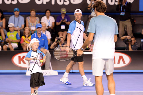 Nadal, Federer hâm nóng “Kids Tennis Day” - 8