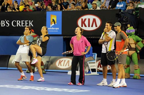 Nadal, Federer hâm nóng “Kids Tennis Day” - 3