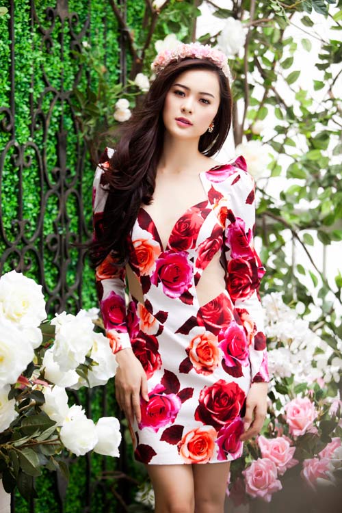 Người mẫu 9x gợi cảm trong sắc Xuân - 3