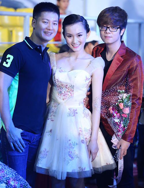 Mỹ An rạng rỡ bên Hoàng tử the Voice - 6