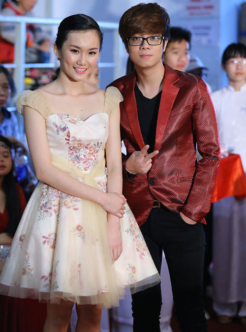 Mỹ An rạng rỡ bên Hoàng tử the Voice - 4