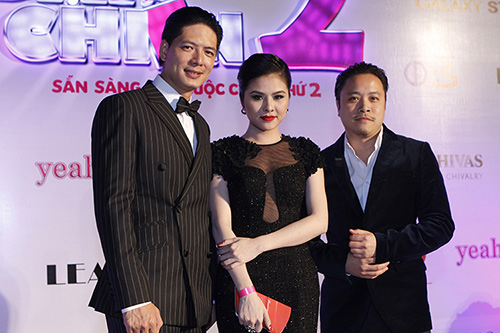 Vân Trang, Victor Vũ lạnh nhạt sánh đôi - 9