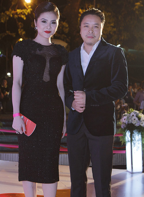 Vân Trang, Victor Vũ lạnh nhạt sánh đôi - 2