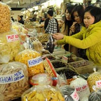 Thị trường - Tiêu dùng - Giáp Tết, giá nông sản, thực phẩm lại "nhảy múa"