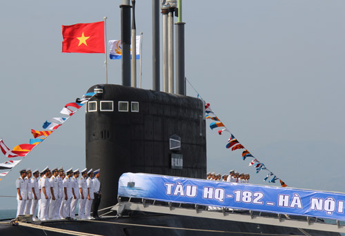 Lễ tiếp nhận tàu ngầm HQ-182 Hà Nội - 3