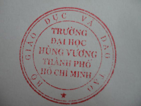 ĐH Hùng Vương TP.HCM có con dấu mới? - 3