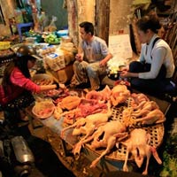 Sức khỏe đời sống - Đặt máy soi thực phẩm bẩn tại các chợ ở Hà Nội