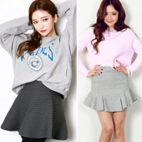 Thời trang công sở - Váy ngắn trẻ trung cho công sở ngày lạnh