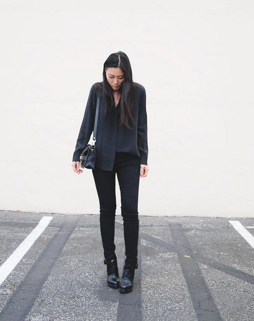 Mặc phong cách tối giản đẹp như tín đồ Hàn - 2