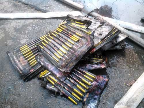 Hà Nội: Kho hàng cháy ngùn ngụt - 5