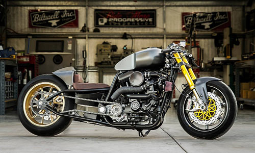 Harley-Davidson "độ" mạnh mẽ và bụi bặm - 1