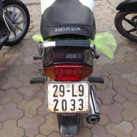 NK141: Tìm thấy xe máy sau 2 năm bị trộm