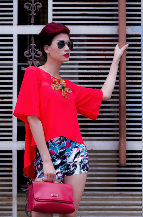 Trang Trần chọn màu chóe để lấy "hên" - 16