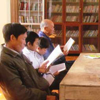 Giáo dục - du học - Dân đóng góp lập thư viện thôn