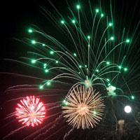 Du lịch - Đốt pháo hoa để tiễn Táo quân ở Trung Quốc