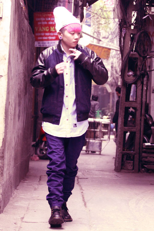 Mặc cá tính như tín đồ tóc hồng - 8