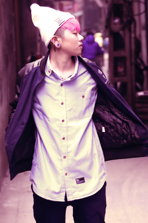 Mặc cá tính như tín đồ tóc hồng - 10