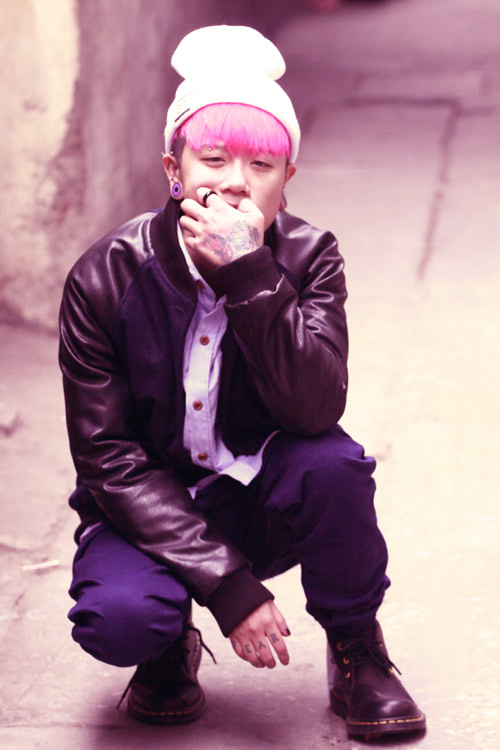 Mặc cá tính như tín đồ tóc hồng - 9