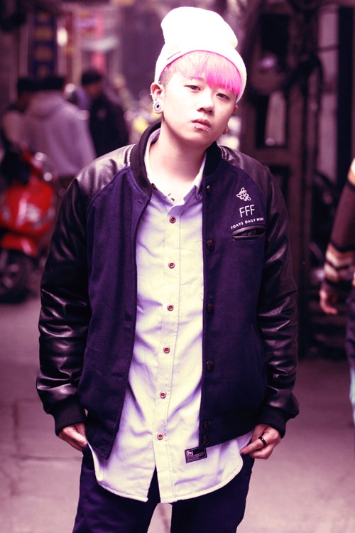 Mặc cá tính như tín đồ tóc hồng - 4