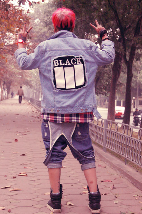 Mặc cá tính như tín đồ tóc hồng - 5