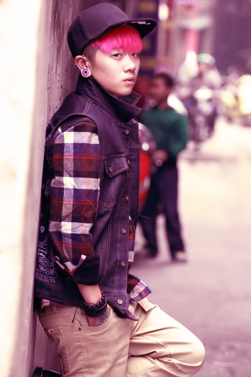 Mặc cá tính như tín đồ tóc hồng - 7