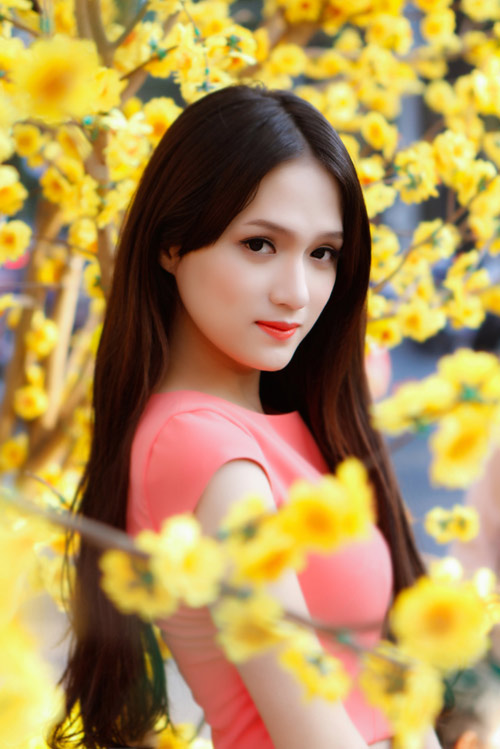 Hương Giang Idol gợi cảm bên sắc mai vàng - 10