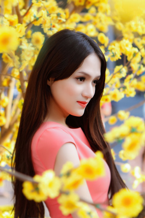 Hương Giang Idol gợi cảm bên sắc mai vàng - 11
