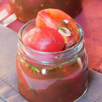 Ẩm thực - Thử làm cà chua ngâm muối