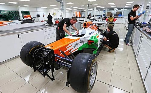 F1: Force India giới thiệu mẫu xe VJM07 - 2