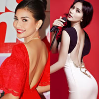 Bí quyết mặc đẹp - Sao khoe lưng trần đón năm mới