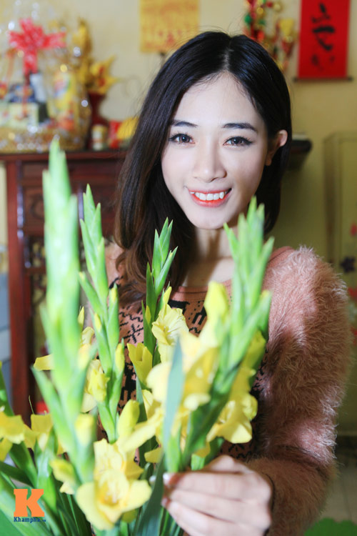 Theo chân hot girl Hà Min chuẩn bị Tết - 8