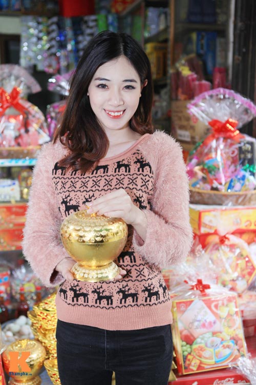 Theo chân hot girl Hà Min chuẩn bị Tết - 2