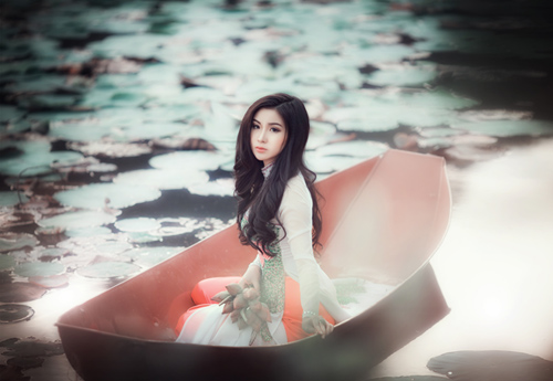 Hot girl Sài thành hoài cổ du xuân - 1