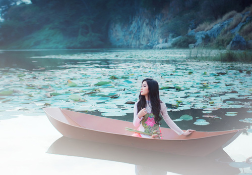 Hot girl Sài thành hoài cổ du xuân - 7