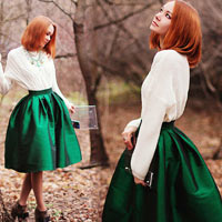 Bí quyết mặc đẹp - Hiến kế cho chị em mặc váy đẹp đi chơi Tết